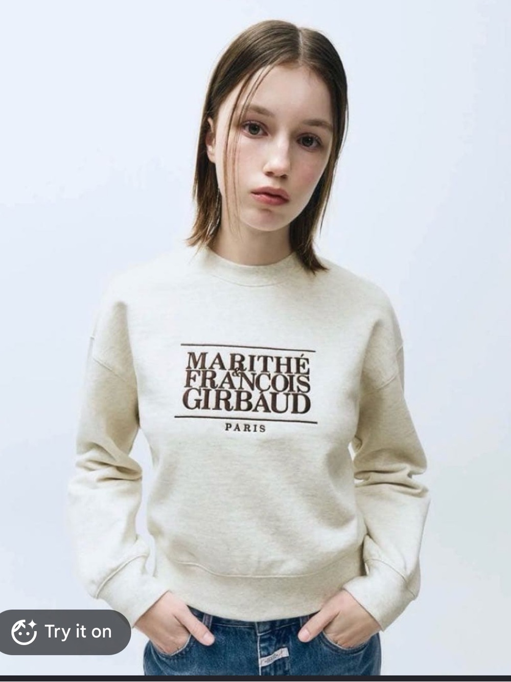 MARITHE FRANCOIS GIRBAUD CREWNECK SWEATSHIRT🌹